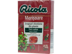 Ricola drops din plante cu merisoare 40 g