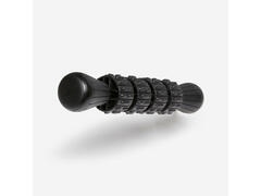 Set de masaj 3 în 1, rulou neted, minge și băț Negru