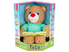 Ursulet de plus Puffy Friends Toto, Multicolor