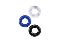 Donut Rings Assorted 3 Pack LUX11163