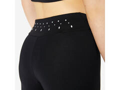 Colanți Gimnastică paiete Negru Fete - 10-11 y/a / 141-150 cm