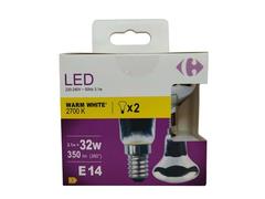 CRF LED R 3W 350L E14 2700K X2