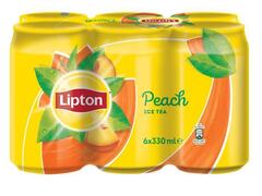 Lipton ceai si piersica, bautura racoritoare necarbonatata 6x0.33L