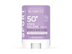 Stick solar SPF50+ sport- calatorii Mauve BIO 12g, LABORATOIRES DE BIARRITZ