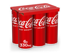 Coca-Cola Bautura carbogazoasa Cola Doza 6x0.33l