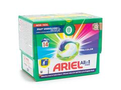 Detergent de rufe capsule Ariel All-in-One PODS Color, 14 spalari