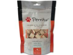 Recompensa pentru caini Perrito Dog Chicken Pollock Sushi 100g