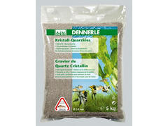 Nisip pentru acvariu Dennerle Crystal Quartz Alb Natural 5kg
