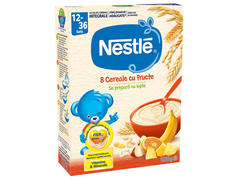 8 Cereale cu fructe, 1-3 ani, 250 g, Nestle