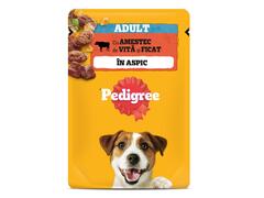 Hrana umeda pentru caini cu vita, 100g Pedigree