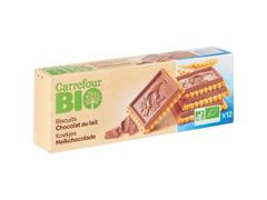 Biscuiți cu ciocolată cu lapte, CARREFOUR BIO, 150 ml