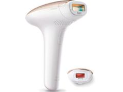 Epilator IPL Philips Lumea SC1997/00, 250.000 impulsuri, senzor piele, accesoriu corp si fata, husa, Roz/Alb