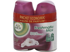 Air Wick Freshmatic Smooth Satin and Moon Lily rezerva odorizant 2 x 250 ml