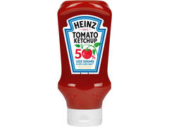 Heinz ketchup de rosii cu continut redus de sare si zahar 550 g