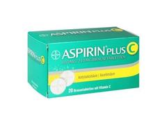 ASPIRIN PLUS C 20CPR EFERVESCENTE