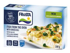 Cod Alaska Broccoli330G Frosta