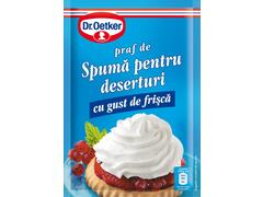 Dr. Oetker praf de spuma pentru deserturi cu gust de frisca 48 g