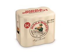 Bere Lager Blonda Birra Moretti Doza 6X500ML