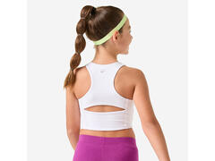 Bustieră opacă cu spate deschis Alb Fete - 141-148cm10-11A