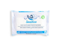 Hartie igienica umeda Carrefour Sensitive 42 bucati/pachet