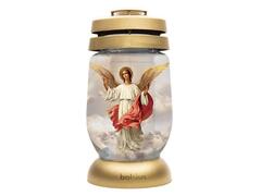 Candela Bolsius din sticla BO-3L-ING, model inger, 3 L, Multicolor