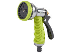 Pistol de stropit cu 7 functii, din ABS, verde
