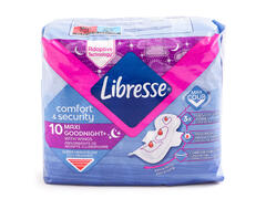 Absorbante Libresse Maxi Goodnight 10 bucati