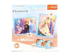 PUZZLE TREFL 2IN1 MEMORY FETE