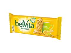 Biscuiti cu cereale integrale, coaja de portocale si stafide  BelVita 50 g