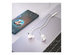 Casti in-ear cu fir Tellur Attune, USB Type-C, alb