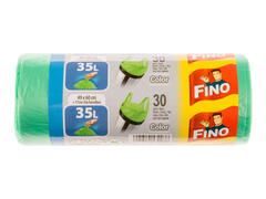 Fino Color Saci menajeri verde 35l 30 bucati