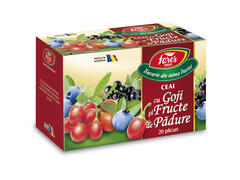Ceai Cu Goji Si Fructe De Padure, 20 Pliculete