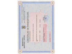 Certificate of operation