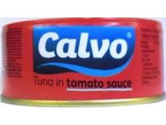 Ton in sos de rosii Calvo 160g