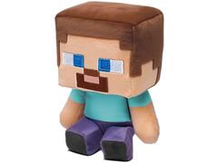 Jucarie plus Minecraft Steve, 16 cm, Multicolor