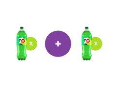 7UP Lamaie si Lime, bautura cu gust de lamaie si lamaie verde, pet, 2L , Al 2-lea -30%