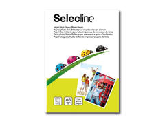 Hartie foto Selecline glossy 10x15 pentru imprimante inkjet