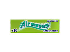 Airwaves guma de mestecat cu aroma de Lamaie verde & Ghimbir 10 buc 14