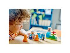 LEGO® DUPLO - Motocicleta albastra de politie (10471)