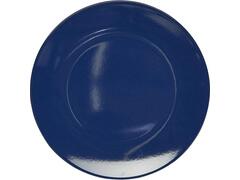 Farfurie Carrefour Home, faianta, 20 cm, Albastru