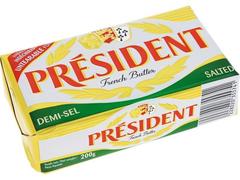 President unt semisarat 80% grasime 200 g