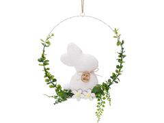 Decoratiune Usa Led Iepuras 30Cm