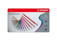 Creioane colorate, Stabilo CarbOthello, 48buc/set