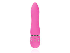 Mini Vibrator ET Diamond Smooth Pink