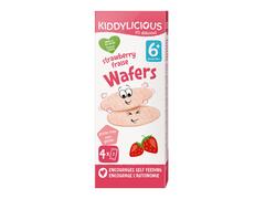 Kiddylicious napolitane din orez cu capsuni 4x4g