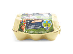 Oua de la gaini crescute in aer liber, Filiera Calitatii Carrefour L 6 bucati