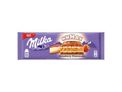 Ciocolata Milka Strawberry Cheesecake, 300 g