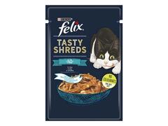 Felix Tasty Shreds cu Ton In sos 80g