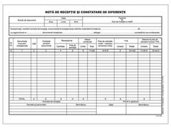 Factura fara TVA A5, hartie autocopiativa, 3 exemplare, 50 seturi/carnet