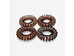 Elastic păr fitness x6 negru/maro damă